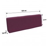 8er Set Palettenkissen - 3x Sitzkissen + 3x Rückenkissen + Seitenkissen + Dekokissen, Violett 8er Set Palettenkissen - 3x Sitzkissen + 3x Rückenkissen + Seitenkissen + Dekokissen, Violett