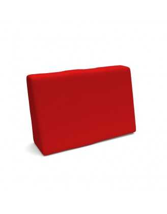 Palettenkissen Seitenkissen für Europaletten 60x40x20/10, Wasserabweisend, Rot