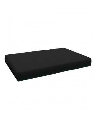Palettenkissen Sitzkissen für Europaletten 120x80x15, Schwarz