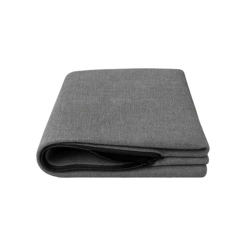 Kissenbezug Dekokissen 40x40 Grau