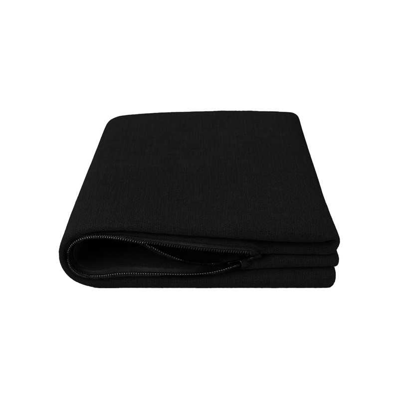 Kissenbezug Dekokissen 40x40 Schwarz