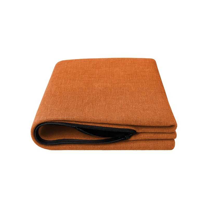 Kissenbezug für Palettenkissen, Dekokissen 40x40, Orange