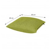 Dekokissen für Palettensofa, Palettenkissen 40x40 cm, Limettengrün
