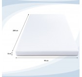 Matratzen Topper PREMIUM 90x200x8 cm