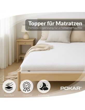 Matratzen Topper PREMIUM 90x200x8 cm