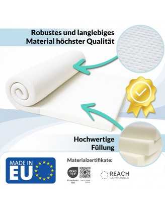 Matratzen Topper PREMIUM 90x200x8 cm
