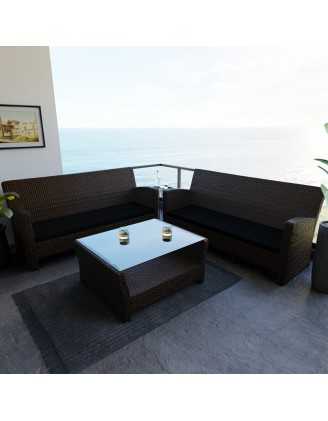 Bankauflage, Bankkissen, Sitzkissen für Bank, Sitzbank, Sitzpolster, Bankpolster, Stuhlkissen, 160 x 40 x 5 cm, Schwarz