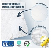 Hypoallergene Winterdecke 200x200 cm