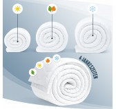 Hypoallergene Winterdecke 200x200 cm