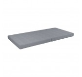 Klappmatratze 160×80×8 cm für modulare Kindersofa aus weichem Cord, Farbe Kaninchen Grau Klappmatratze 160×80×8 cm für modulare Kindersofa aus weichem Cord, Farbe Kaninchen Grau