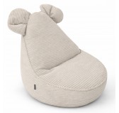 Kinder Sitzsack mit Mauseohren | Cordstoff | 68x68x50 cm | Sandige Dämmerung Kinder Sitzsack mit Mauseohren | Cordstoff | 68x68x50 cm | Sandige Dämmerung