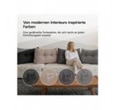 Rückenkissen gesteppt | Lesekissen für Bett oder Sofa | 200x50x20 cm | Anthrazit
