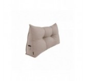 Rückenkissen gesteppt | Lesekissen für Bett oder Sofa | 100x50x20 cm | Beige Rückenkissen gesteppt | Lesekissen für Bett oder Sofa | 100x50x20 cm | Beige