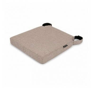 Stuhlkissen mit Klettverschluss | 41x35x40 cm | Farbe Beige