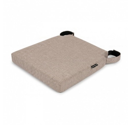 Stuhlkissen mit Klettverschluss | 41x35x40 cm | Farbe Beige
