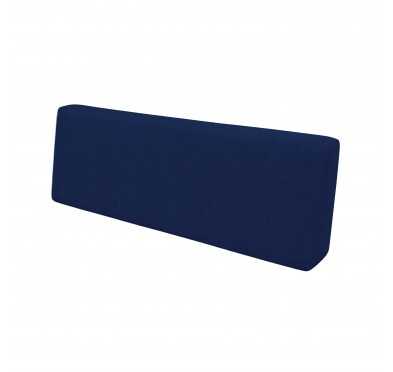 Palettenkissen Rückenkissen für Europaletten 120x40x20/10, Dunkelblau