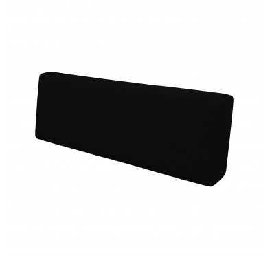 Palettenkissen Rückenkissen für Europaletten 120x40x20/10, Schwarz