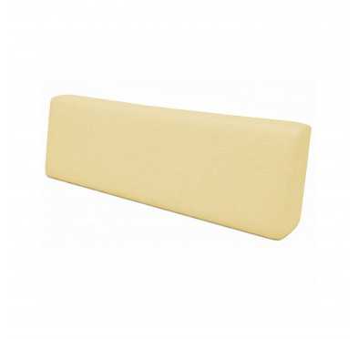 Palettenkissen Rückenkissen für Europaletten 120x40x20/10, Wasserabweisend, Beige