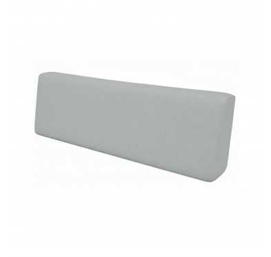 Palettenkissen Rückenkissen für Europaletten 120x40x20/10, Wasserabweisend, Grau
