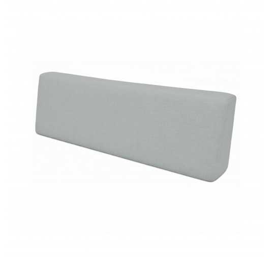 Palettenkissen Rückenkissen für Europaletten 120x40x20/10, Wasserabweisend, Grau