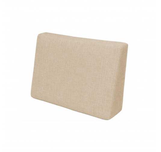 Palettenkissen Seitenkissen für Europaletten 60x40x20/10, Beige