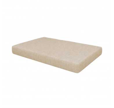 Palettenkissen Sitzkissen für Europaletten 120x80x15, Beige