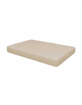 Palettenkissen Sitzkissen für Europaletten 120x80x15, Beige