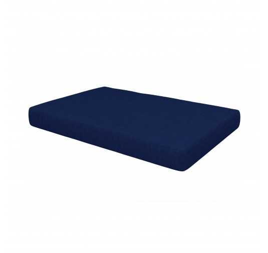 Palettenkissen Sitzkissen für Europaletten 120x80x15, Dunkelblau