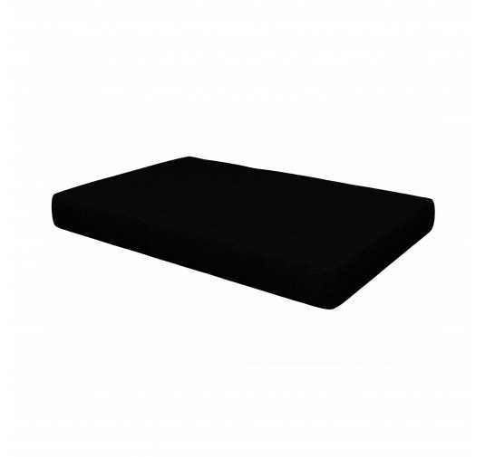 Palettenkissen Sitzkissen für Europaletten 120x80x15, Schwarz
