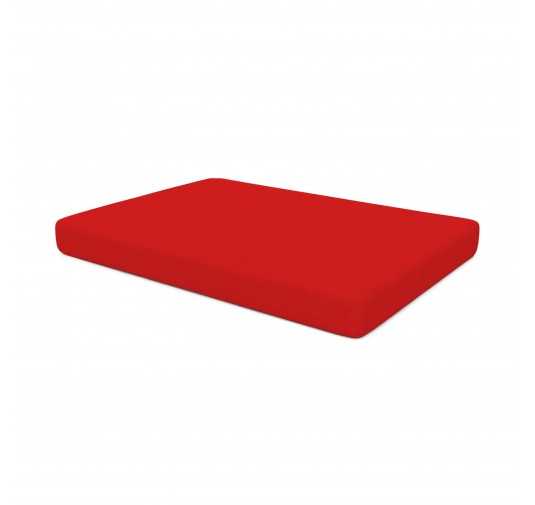 Palettenkissen Sitzkissen für Europaletten 120x80x15, Wasserabweisend, Rot