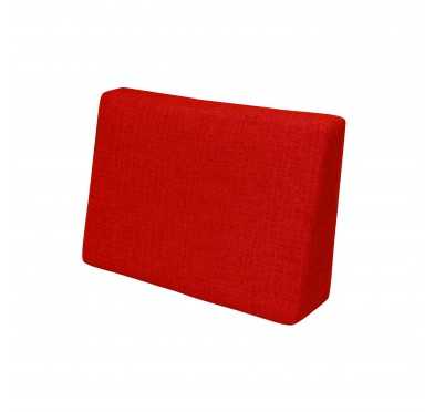 Palettenkissen Seitenkissen für Europaletten 60x40x20/10 cm, Rot