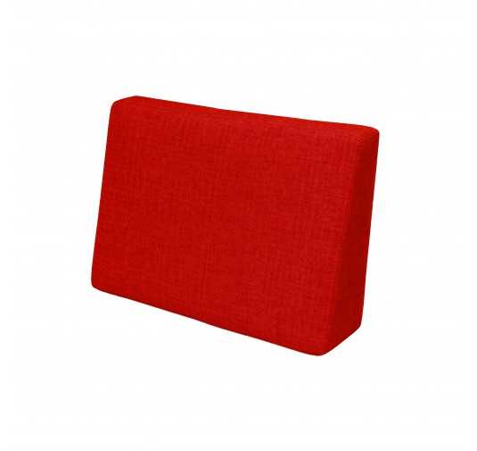 Palettenkissen Seitenkissen für Europaletten 60x40x20/10 cm, Rot