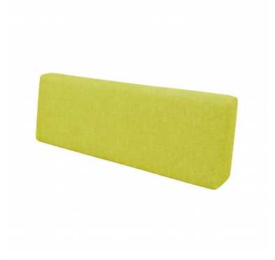 Palettenkissen Rückenkissen für Europaletten 120x40x20/10 cm, Limettengrün