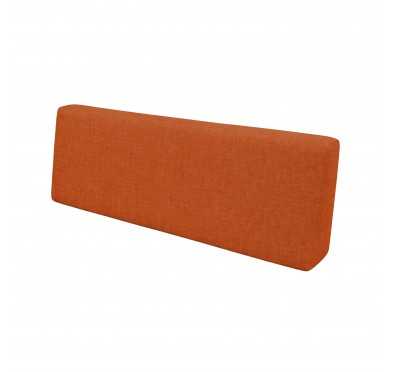 Palettenkissen Rückenkissen für Europaletten 120x40x20/10 cm, Orange