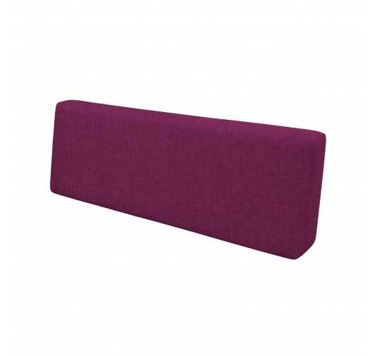 Palettenkissen Rückenkissen für Europaletten 120x40x20/10 cm, Violett