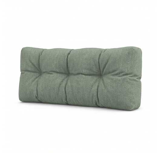Palettenkissen Rückenkissen für Europaletten 120x40x15, Gesteppt, Grün
