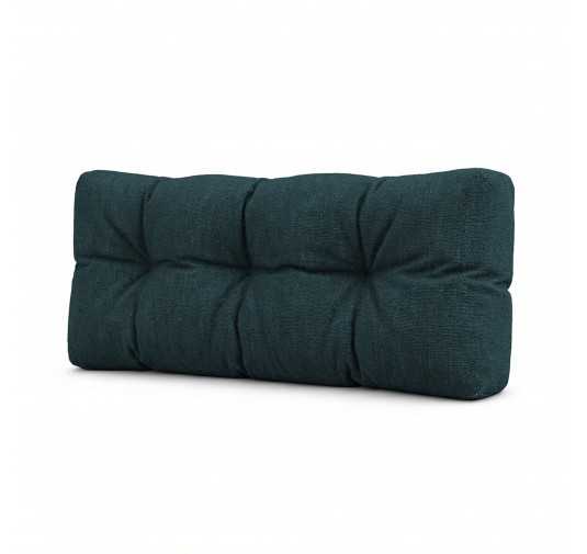 Palettenkissen Rückenkissen für Europaletten 120x40x15, Gesteppt, Dunkelgrün