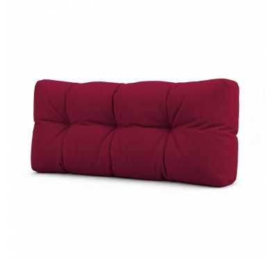 Palettenkissen Rückenkissen für Europaletten 120x40x15 cm, Gesteppt, Bordeaux