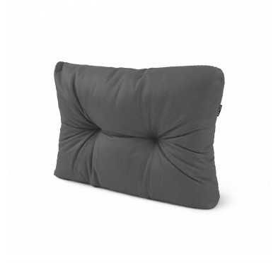 Palettenkissen Seitenkissen, Wasserabweisend, Gesteppt, 60x40x15, Anthrazit