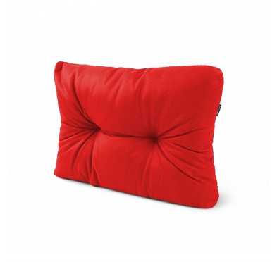 Palettenkissen Seitenkissen, Wasserabweisend, Gesteppt, 60x40x15, Rot