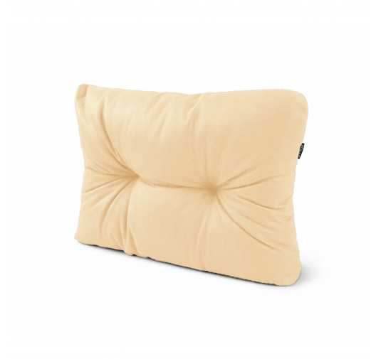Palettenkissen Seitenkissen, Wasserabweisend, Gesteppt, 60x40x15, Beige