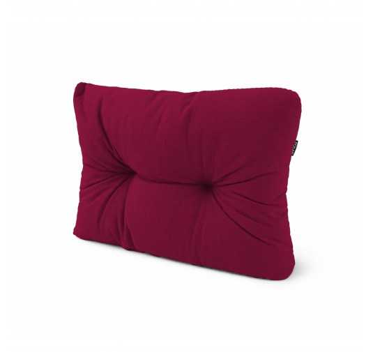 Palettenkissen Seitenkissen für Europaletten 60x40x15 cm, Gesteppt, Bordeaux