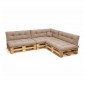 8er Set Kissen