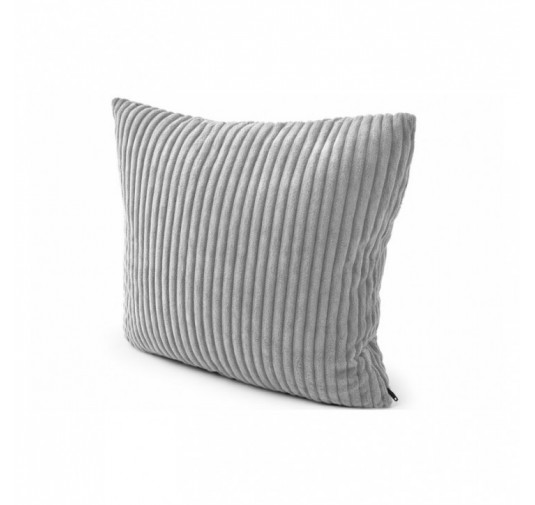 Dekokissen für Paletten | Gesteppt | Cordstoff | 40x40 cm | Farbe Grau