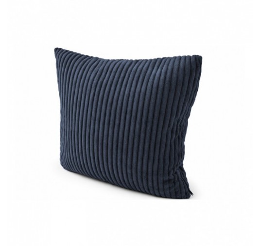 Dekokissen für Paletten | Gesteppt | Cordstoff | 40x40 cm | Farbe Dunkelblau