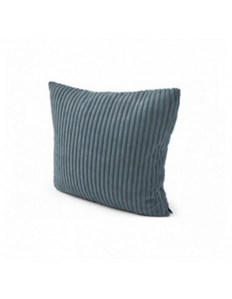 Dekokissen für Paletten | Gesteppt | Cordstoff | 40x40 cm | Farbe Blau
