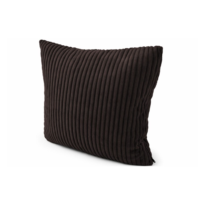 Dekokissen für Paletten | Gesteppt | Cordstoff | 40x40 cm | Farbe Dunkelbraun