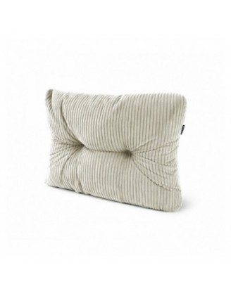 Seitenkissen für Paletten | Gesteppt | Cordstoff | 60x40 cm | Farbe Dunkelbeige