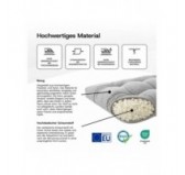 8er Set Palettenkissen | Gesteppt | Cordstoff | Farbe Braun
