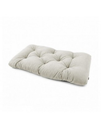 Sitzkissen für Paletten | Gesteppt | Cordstoff | 120x60 cm | Farbe Dunkelbeige